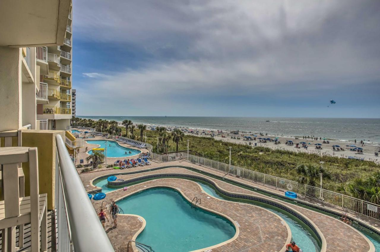 Oceanfront Condo With Perks In Bay Watch Resort Миртл-Бич Экстерьер фото