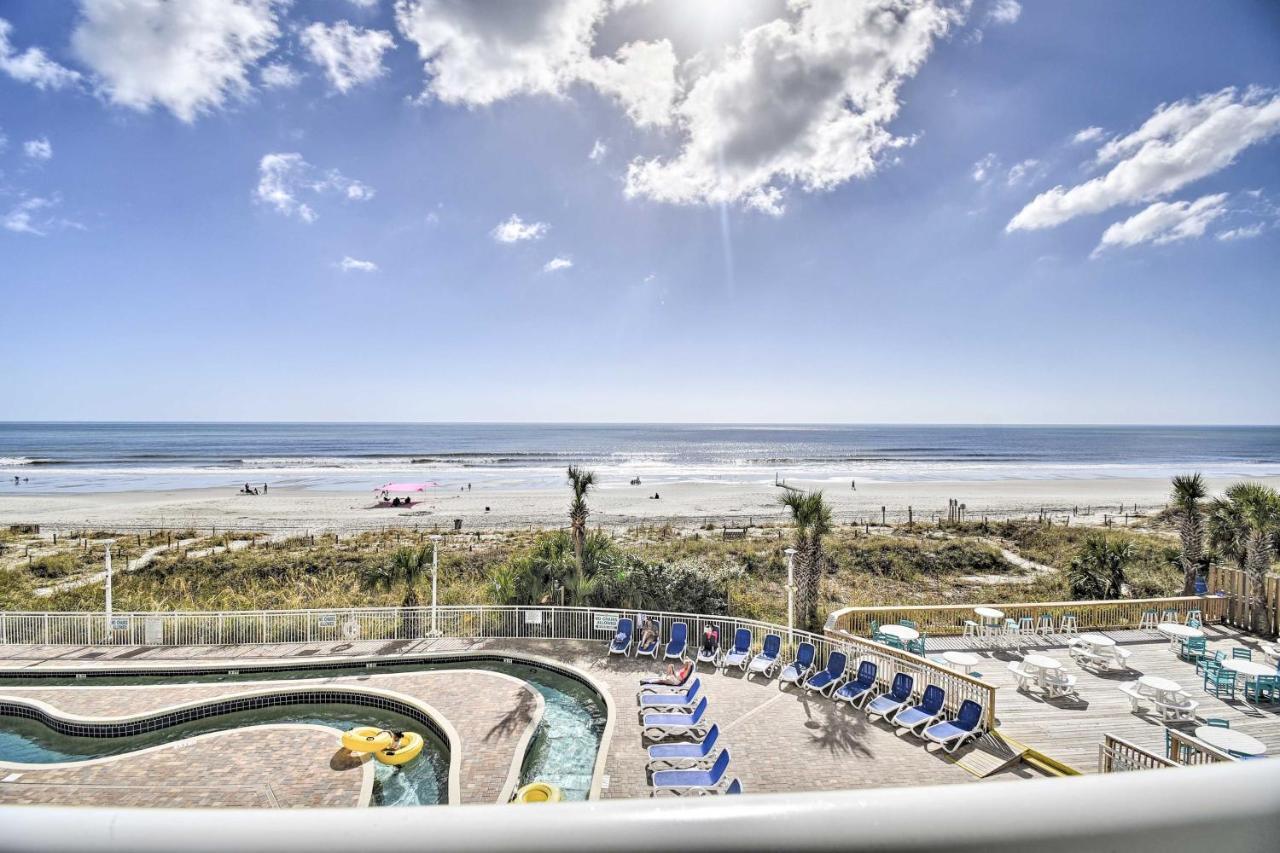 Oceanfront Condo With Perks In Bay Watch Resort Миртл-Бич Экстерьер фото